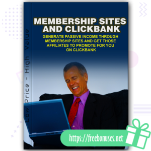 Membership Sites and Clickbank Ebook