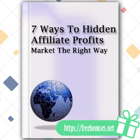 7 Profitable Ways For Affiliates free download