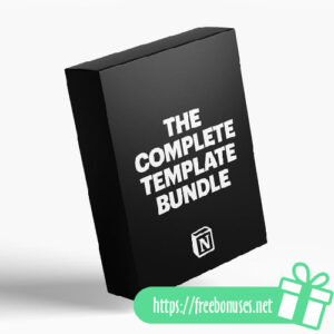 Ultimate 20+ Categories Notion Templates Bundle