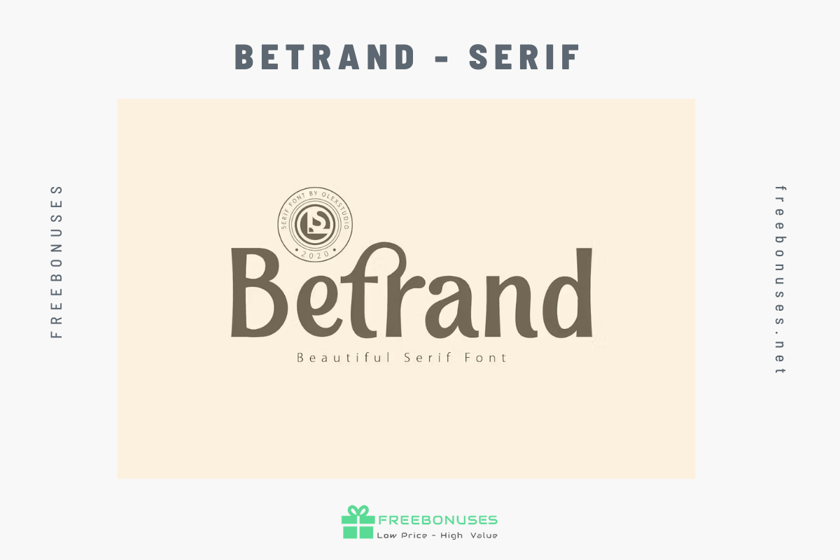 BETRAND - Serif