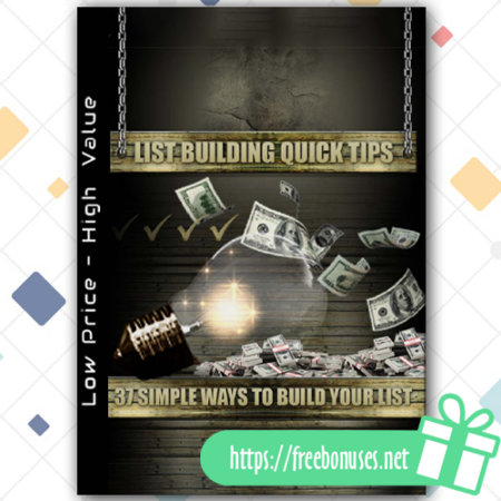 List Building Quick Tips download