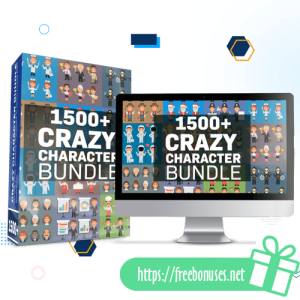 1500+ Crazy Character Bundle download